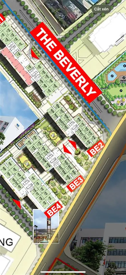 Duy nhất căn shop mặt sảnh be2 sổ đỏ lâu dài. kinh doanh dòng tiền 50tr/tháng 0937 595 *** lấy ptg