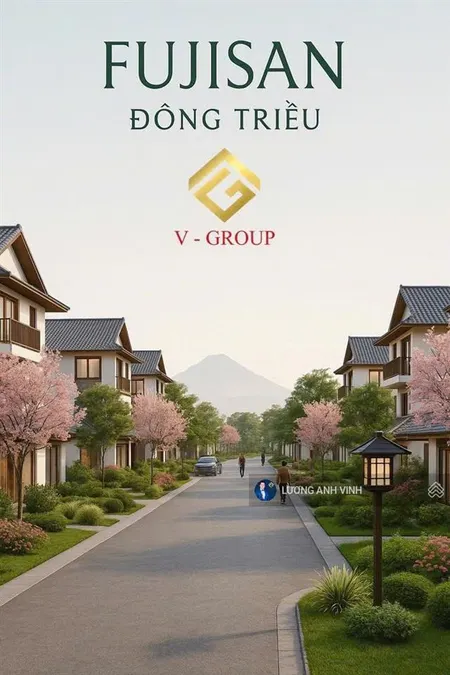 Liền kề 5 tầng giá gốc cđt dự án fujisan đông triều vùng giá trũng sinh lời cao
