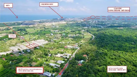 Đất biển bình châu tp. hcm. vị trí xịn, 10 điểm để chọn đầu tư, giá từ 5,7 triệu/m2