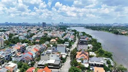 Bán lô đất đẹp mặt tiền đường số 10, sông sài gòn khu bên sông phường hiệp bình chánh, tp thủ đức