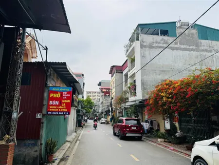 Cc cần bán gấp! lô góc 66,5m2 / mt 5,62m mặt phố an đào c kinh doanh tốt. giá giảm sốc 500 triệu
