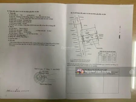 Bán đất mặt tiền hẻm 43 vườn lài vào 1 sẹc gần trường đại học nguyễn tất thành 4.2mx12.2m