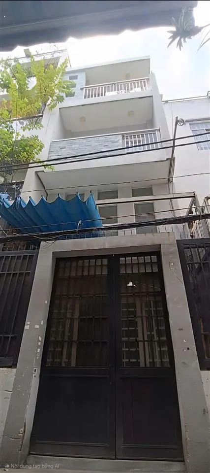 Phú lâm q6 (3.85x15) đúc 3.5 tấm 4 pn cách mt 20m