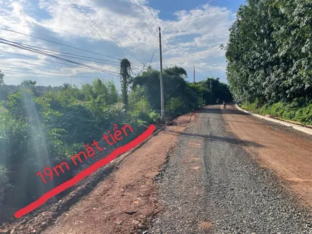 Bán đất tại thị trấn lộc ninh mặt tiền 19m đường nhựa đang mở rộng