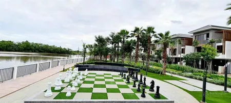 Chính chủ bán gấp bt lavila de rio kdc ven sông, dt 12 x 25 (300m2) giá 55 tỷ, 0909 888 ***