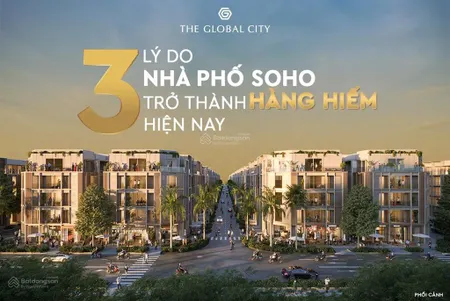 Sở hữu nhà phố đẳng cấp tại khu soho the global city