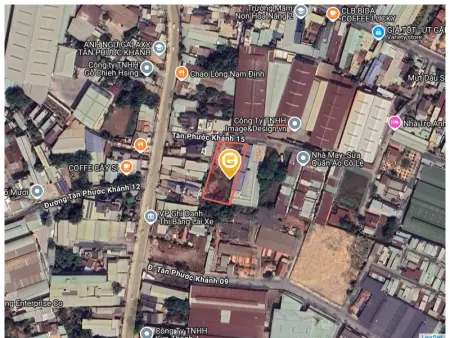Bán đất 1862.8m² giá 17 tỷ Phường Tân Khánh