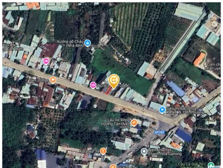 Bán đất 192.3m² giá 4.8 tỷ Phường Tân Uyên