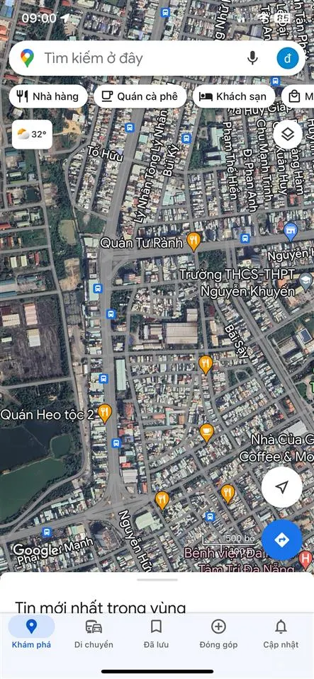 Bán lô góc 4 mặt tiền đường nguyễn hữu thọ đang cho thuê 500 tr/tháng gọi đàm tiến