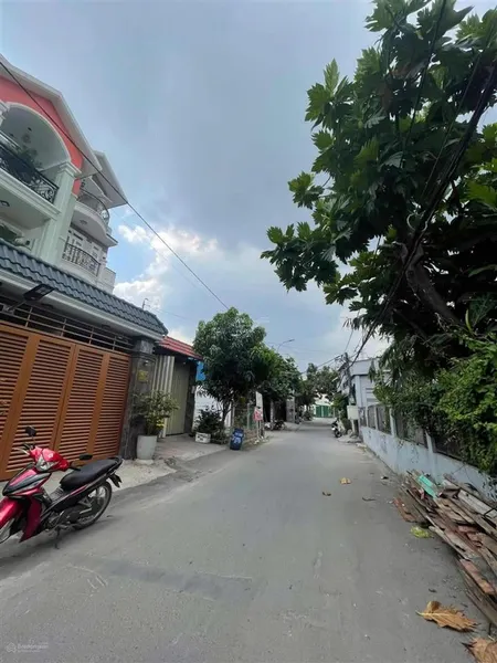 Đất mặt tiền đường an phú đông 27, 5x35m dt 174m2, ngay tu viện khánh an, cách ngã tư vườn lài 1km