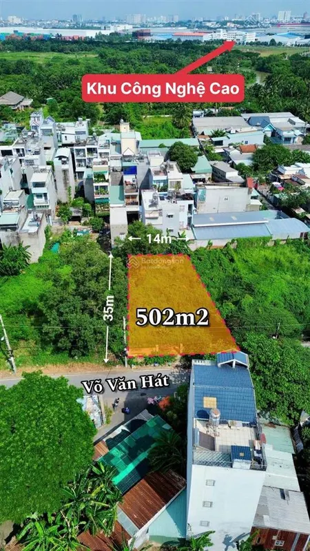 Đất mặt tiền võ văn hát, tp thủ đức