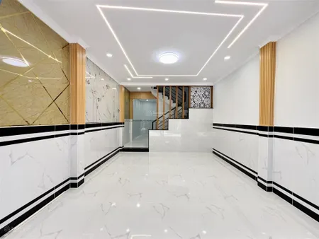 Nhà đẹp sổ riêng, ngay phần mềm quang trung, bv q12. 4 x 11m, trệt, lầu, 2pn, 2wc. hẻm 3.5m thoáng