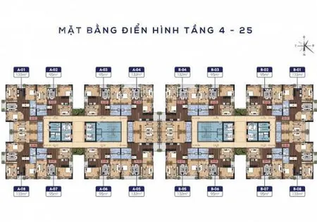 Bán căn hộ chung cư n01t1 ngoại giao đoàn view hồ điều hòa. 50 62 triệu/m2