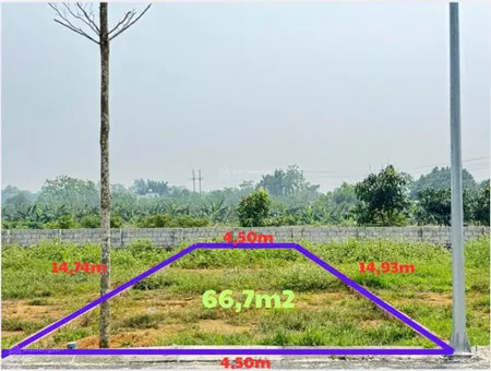 Cần tiền thanh toán công nợ cắt lỗ 100tr lô đất ~ 69.6 m2 nằm ngay đối diện trường sỹ quan lục quân