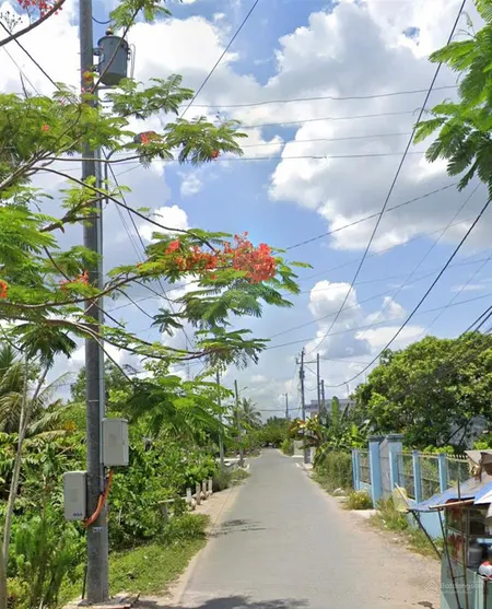 Bán đất mặt tiền đường vườn ổi, phường 3, tp vĩnh long