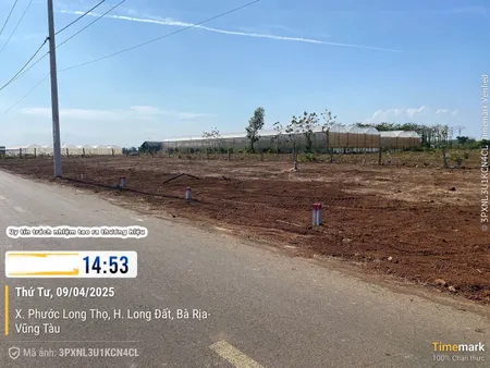 Bán đất 215,9m² ngang 10m giá 900 triệu Xã Đất Đỏ