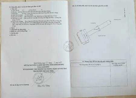 Bán nhà MT LÊ HỒNG PHONG  257.6m² ngang 6m giá 12 tỷ Phường Phú Lợi 0815422197