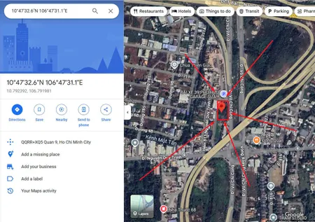 BDS  HVL [NC] CHO THUÊ 700m2 ĐẤT MTKD VÕ CHÍ CÔNG Q9 CÓ 625m2 thổ cư