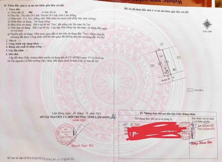 Bán đất tại Di Linh