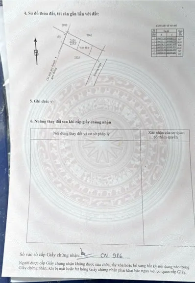 Bán đất 235,5m² ngang 6,08m giá 1.78 tỷ Phường Tam Long
