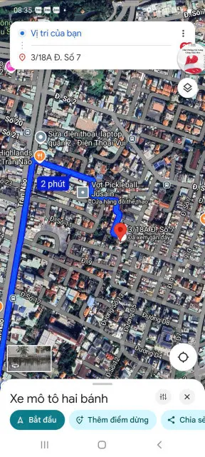 BDS HVL BÁN LÔ 3/18 đường 7 Bình An Q2
