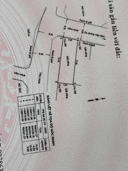 BDS  HVL BÁN ĐẤT LÔ GÓC 2 MẶT TIỀN – HẺM 66 HIỆP BÌNH, THỦ ĐỨC