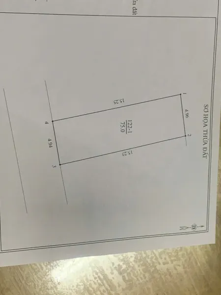 Bán đất 75m² ngang 4.94m giá 4 tỷ Xã Sóc Sơn