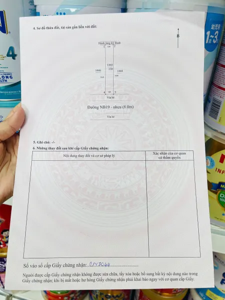 Bán đất 150m² ngang 5m giá 2.6 tỷ Phường Vĩnh Tân