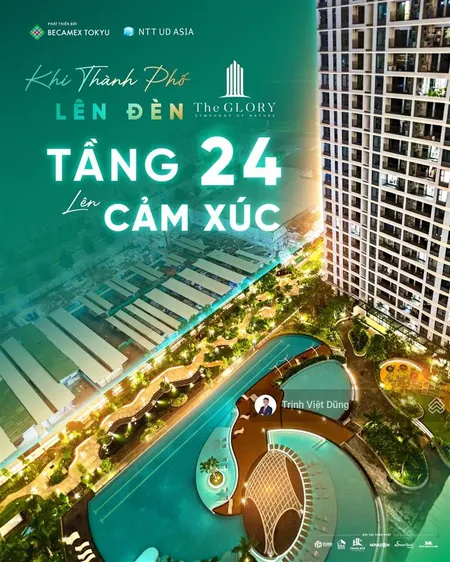 Chỉ còn 1 căn 3pn 93m2 tầng cao nhât glory, giá từ 5,3 tỷ, trả trước 1 tỷ, hỗ trợ lãi tới 12/2026