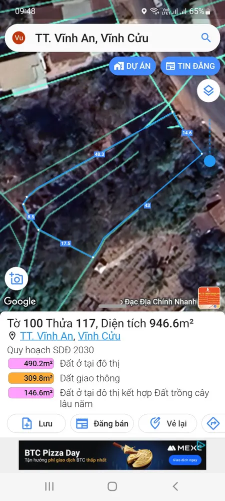 Nhà Đất TT Vĩnh An Vĩnh Cửu Đồng Nai