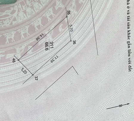 Bán đất 66,6m² giá 2.9 tỷ Xã Hạ Bằng