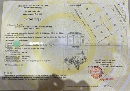 Bán nhà 431.2m² giá 48 tỷ Phường Vũng Tàu
lh:0909518879