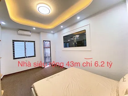 B.Á.N NHÀ 4 TẦNG - 43M² - 4 NGỦ, GIÁ CHỈ 6.2 TỶ - XA LA, HÀ ĐÔNG