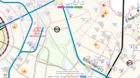 Bán đất 55m² ngang 4m giá 6.5 tỷ MT Vành Đai 2