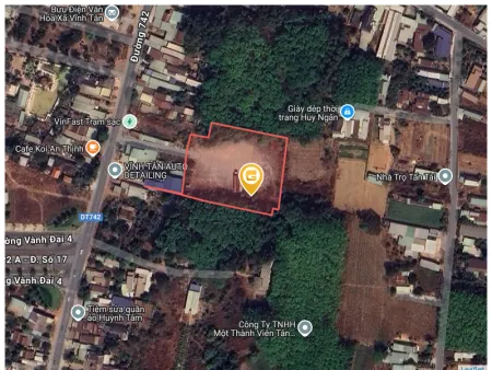 Bán đất  mặt tiền vành đai 4 11000m² ngang 50m giá 49 tỷ Phường Vĩnh Tân