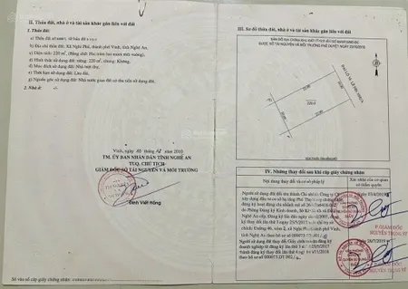 Đất kinh doanh siêu đẹp mặt đường 32 lênin gần sân bay vinh