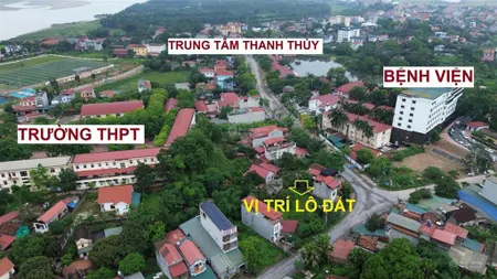 Bán đất trung tâm thị trấn thanh thủy, phú thọ