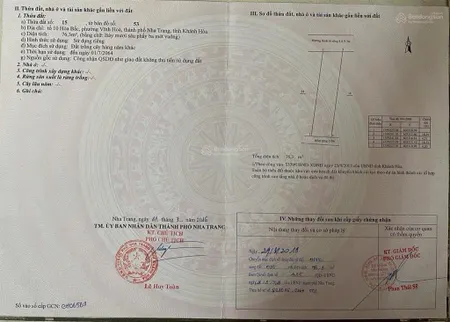 Lô đất cực đẹp hẻm đường điện biên phủ, phường bắc nha trang 76,4m2 ngang 4,2m giá 3,9 tỷ