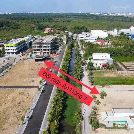 Hạ giá bán nhanh lô đất thổ cư 100m2 xã hựu thạnh đức hoà long an .