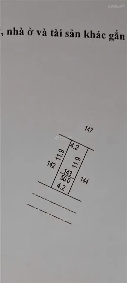 Bán gấp 50m đất dv xa la, phân lô vỉa hè 3 oto tránh đỗ, tiếp giáp phố phùng hưng, truic kinh doanh
