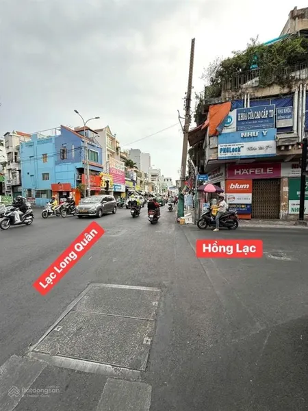 Bán nhà tân bình 80m2, 6.45 tỷ hồng lạc bàu cát hxh ngang 4.2m sát mặt tiền