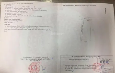 Lô góc 2mt đường nhựa 16m đức ngãi gần 2 dự án 935ha, 197ha vin hậu nghĩa đức hoà. 999m2 chỉ 7,9 tỷ