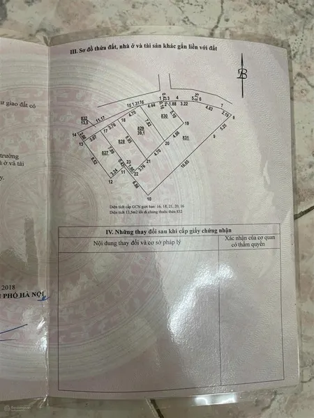 Siêu phẩm!đất đẹp còn sót lại 39,1m2 oto vào đất,tặng nhà c4,mt rộng,ở hay xây ccmn đều đẹp 6,2 tỷ