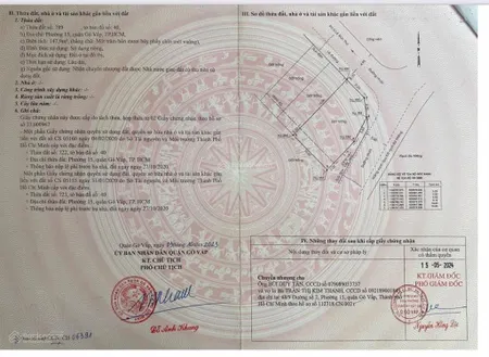 Bán đất góc 2 mặt tiền khu vip p. an hội đông gò vấp tp.hcm cơ hội vàng để sở hữu lô đất đẹp