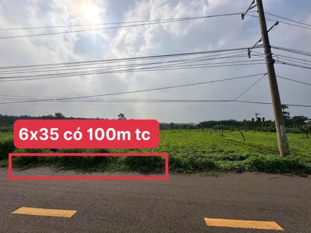 Bán đất 210m² ngang 6m 100 thổ giá 880 triệu Xã Đất Đỏ