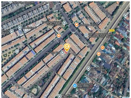 Bán nhà Góc 2 MT Ecocity 151.8m² ngang 9.7m giá 13 tỷ Phường Tân An