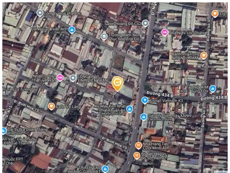Bán đất 104.2m² giá 3 tỷ Phường Bình Hòa