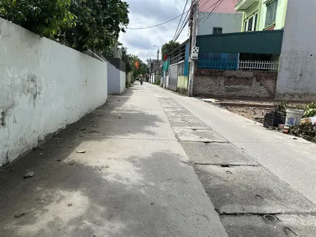 Lô đất có 102 tại tổ 9 quang minh. tương lai 2 mặt tiền. đất full thổ, đường 2 ô tô tránh nhau