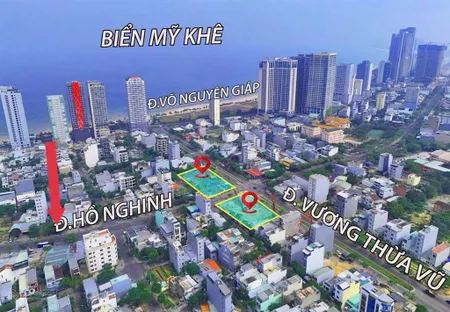Bán đất mặt tiền 7m5 vũng thùng 1 gần sông hàn thoáng mát. giá 5 tỷ 7 giá tốt
