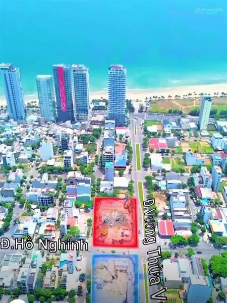 Bán đất mt trương quyền dt 75m2 ngang 5m đường 7m5 sát biển